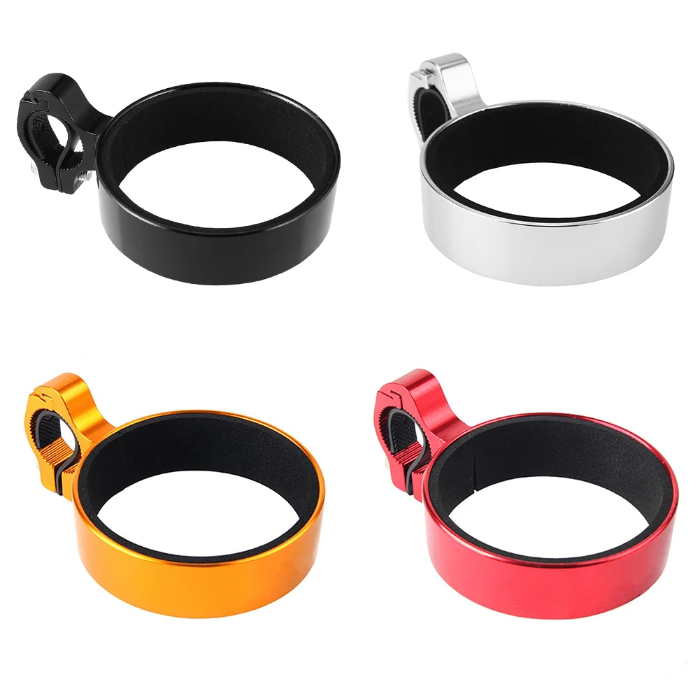 aluminum bicycle cup holder bike coffee drinks cup handlebar mount stand mount bike outdoor hiking camping cycling accessories free global shipping