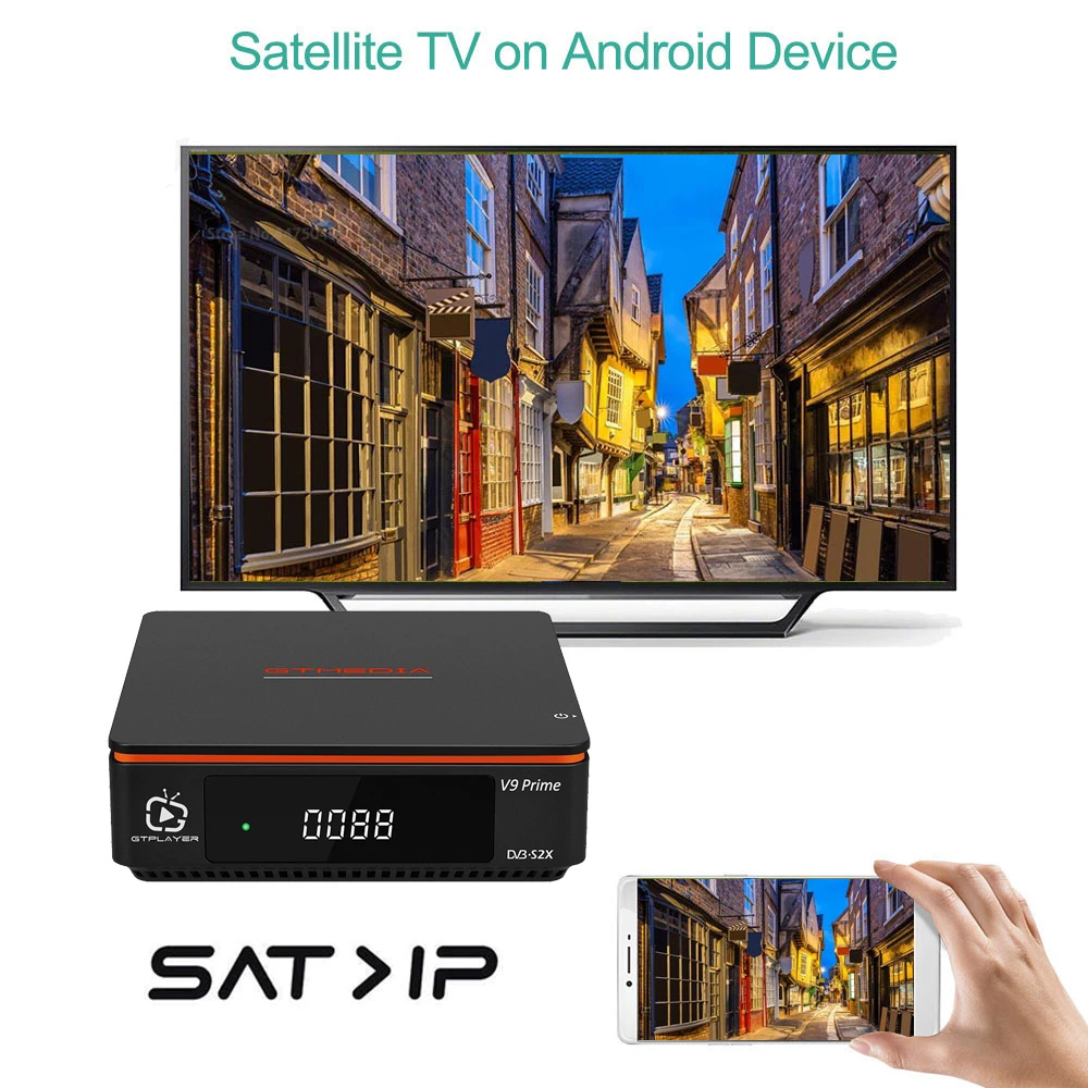 2021 GTmedia V9 Prime DVB S2 цифра спутниковый телевизионный ресивер обновления от freesat v9
