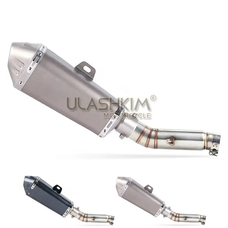 Выхлопная труба глушителя для мотоцикла средняя без шнуровки HONDA CBR400 CB500R CBR500R
