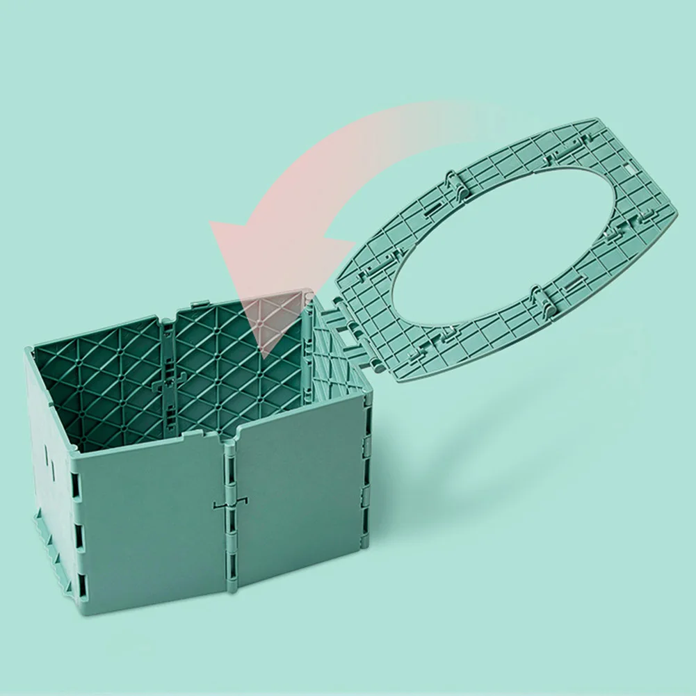 Foldable Toilet Household Babies Care Car Baby Potty Kids Training Toilet Accessories for Travel Camping Hiking