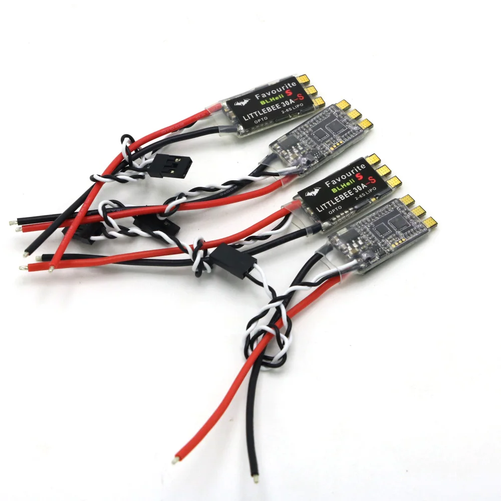 FVT LITTLEBEE Little bee BLHeli-s SPRING 20A / 30A ESC 2-6 S поддержка мультикоптера Mulitshot DSHOT Oneshot42 OneShot125 |