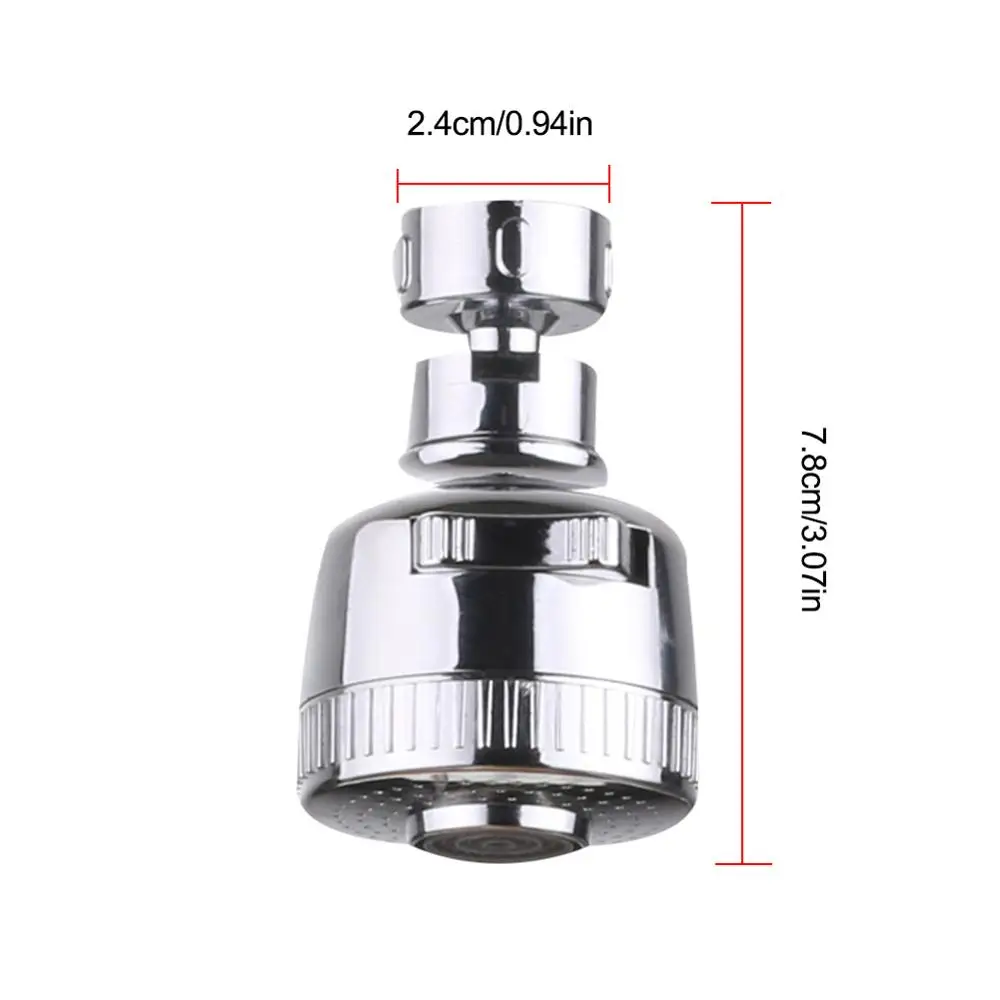 

2PCS Kitchen Faucet Bubbler Universal Pressurized Water-saving Shower Splash-proof Nozzle