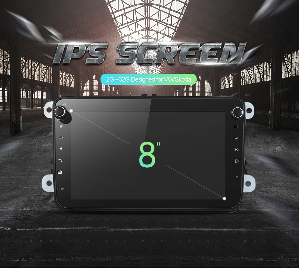 Uniway " 2 din android 8,1 автомобильный dvd для vw passat b6 b7 golf 5 6 tiguan polo octavia rapid fabia мультимедийный навигационный плеер
