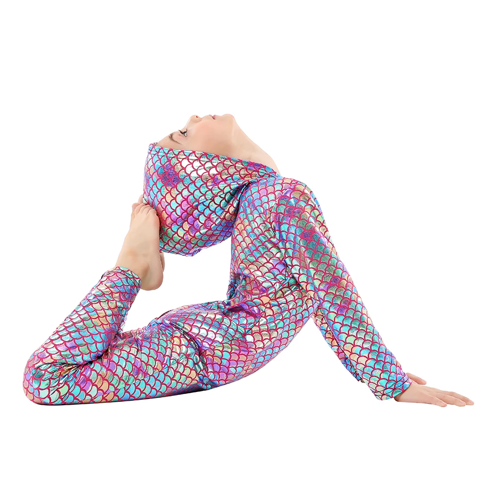 Комбинезон для девочек Радужный с единорогом на Возраст 4 12 лет| |