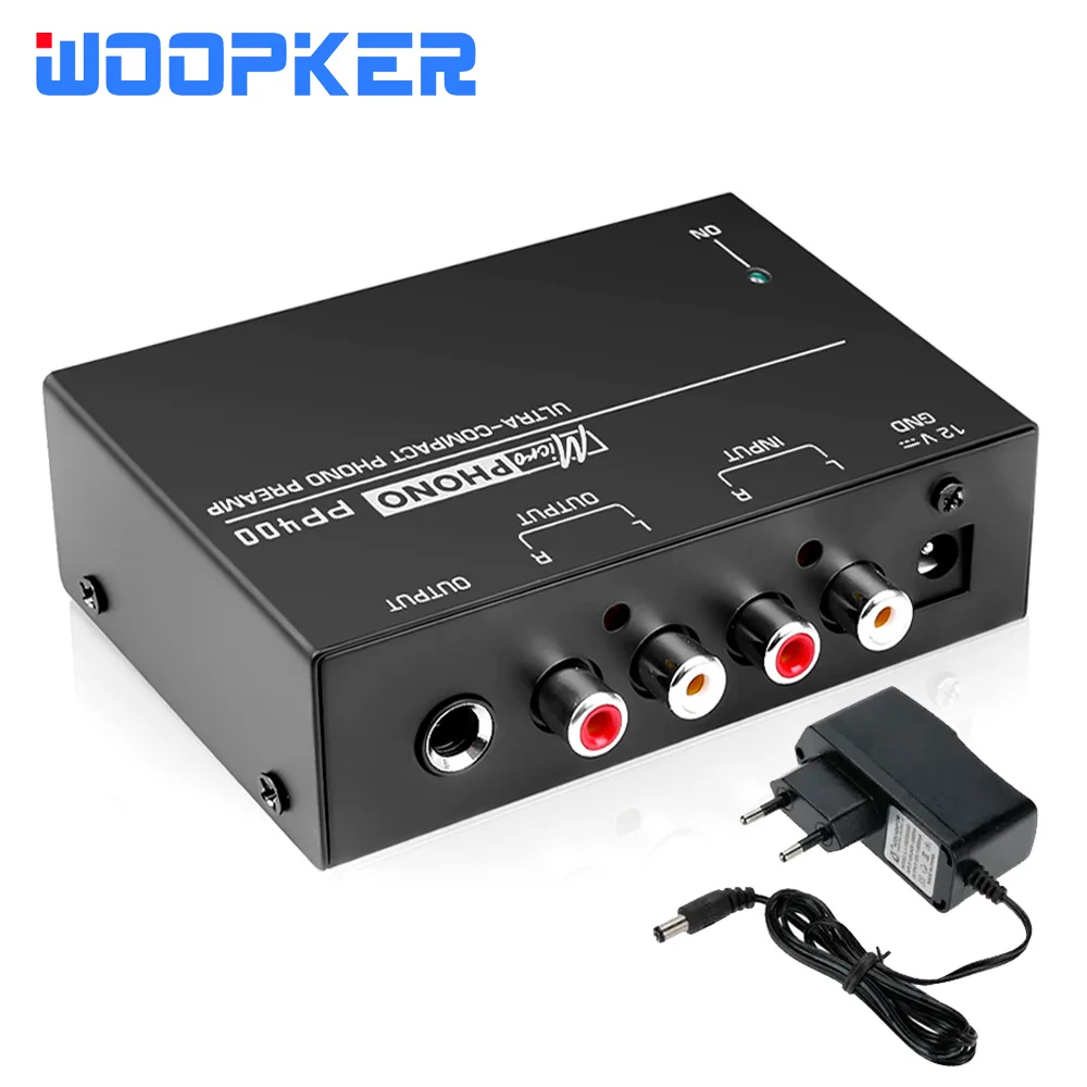 Ультракомпактный предусилитель для телефона PP400 преобразователь RCA вход/выход 1/4