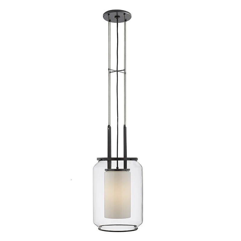 

Modern Concise Originality Glass Arts A Chandelier Designer New Chinese Style Zen Bedroom Teahouse Restaurant A Chandelier