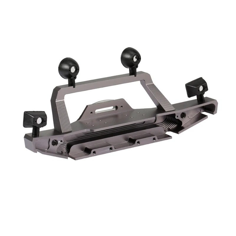 Передний бампер со светодиодной подсветкой для модели 1/10 RC Crawler Traxxas TRX4 Sport 82024-4