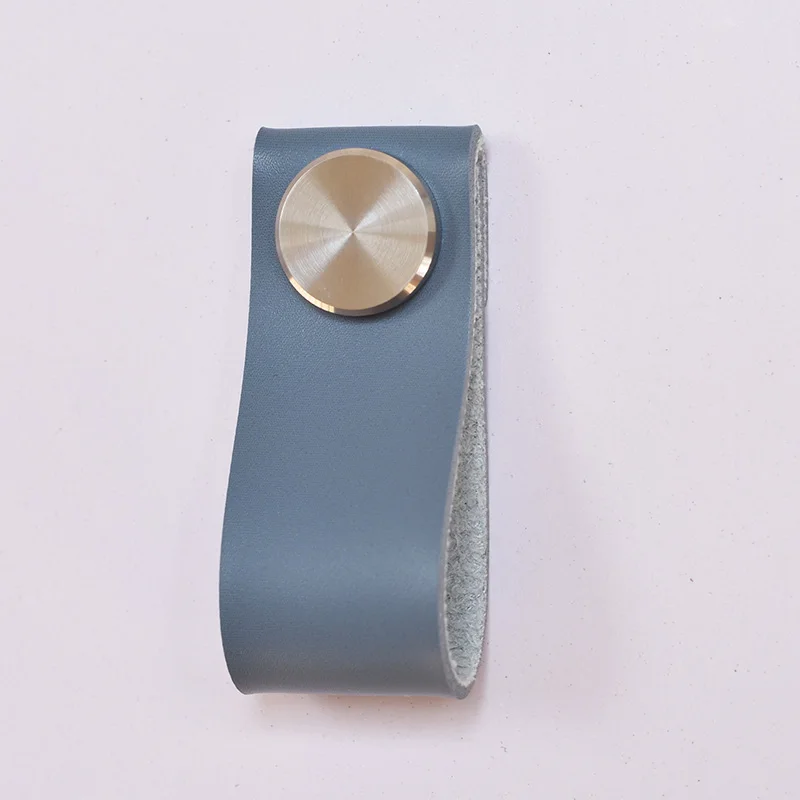 

Ручки для шкафов IHOMCASA латунные искусственная кожа