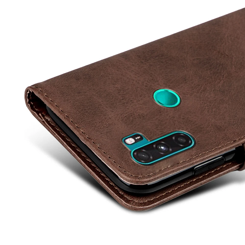 

ROEMI For Vsmart Active 3 Luxury Use High-Quality Durable Material for the Service Life Flip PU Leather Case Photo Frame