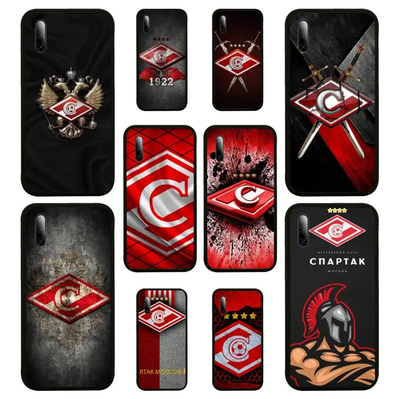 

15F Spartak Moscow Phone Case For Samsung S6 S7 S8 S9 S10 E S20 Edge plus lite 2019 Black soft nax fundas cover
