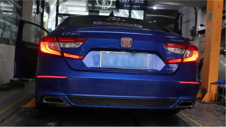 Автомобильный Стайлинг для Honda Accord противотуманных фар с переключателем+ жгут года автомобильные аксессуары светодиодный DRL для фар accord