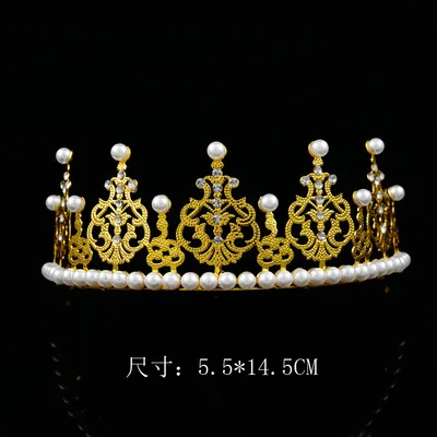 Невесты Милые шляпки короны для детей Корона головной убор повязка на голову