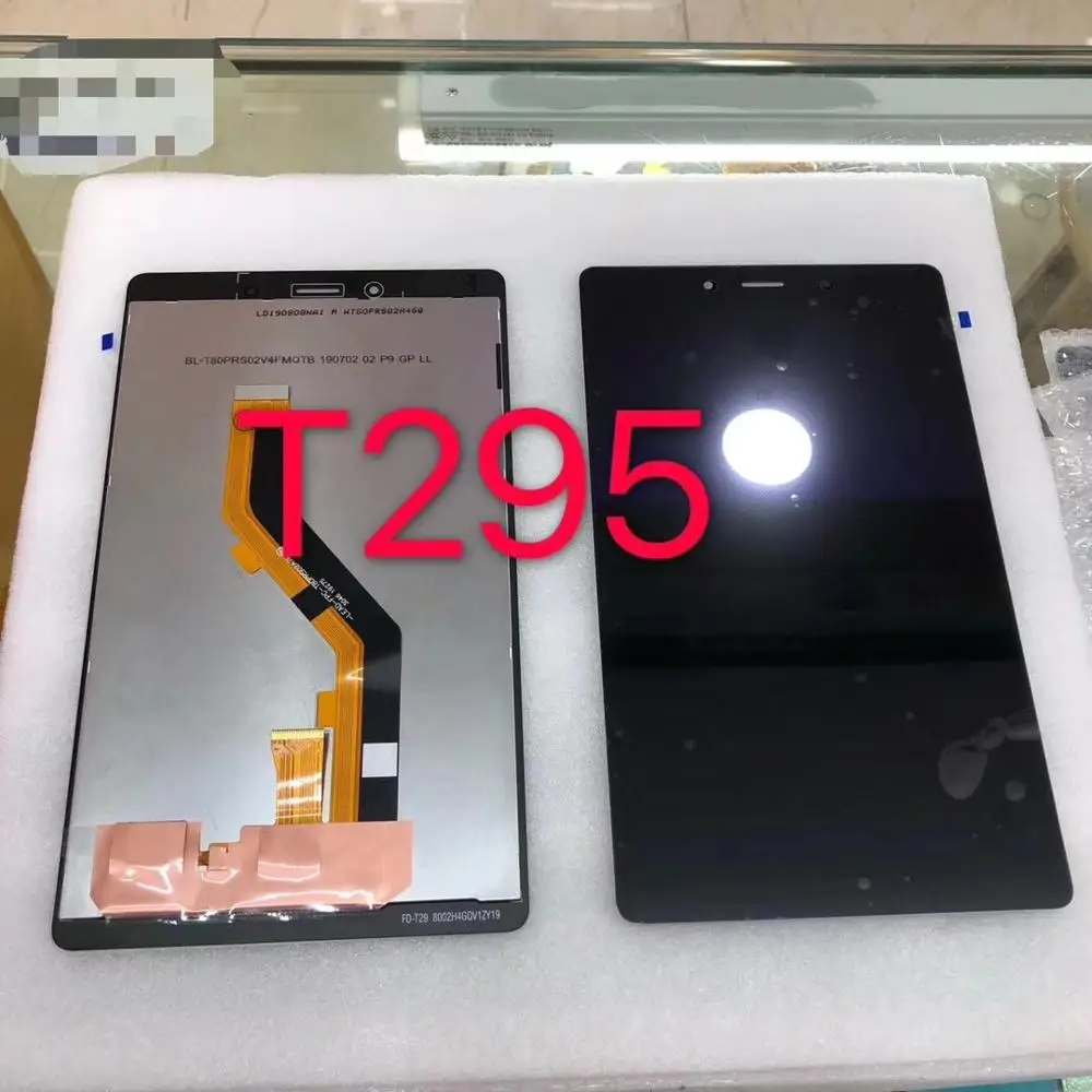 Для Samsung Tab A 8 2 2019 SM T295 T290 сенсорный экран дигитайзер с ЖК дисплеем Disppaly|ЖК-экраны и