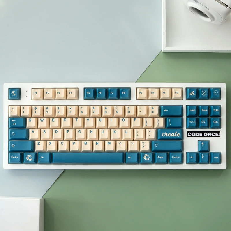 Key caps GMK Earth Tones 125 Keycaps PBT Dye Subbed Cherry Profile Keycap For MX Switch Mechanical Keyboard GH60 GK61 GK64 | Компьютеры и