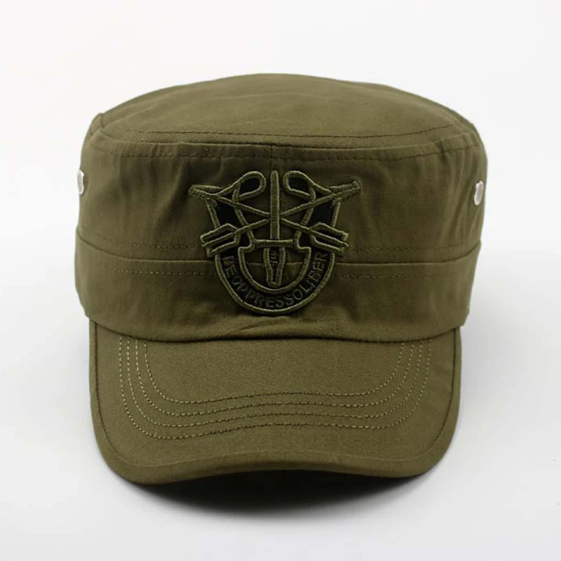 Новинка мужская темно-синяя шапка высокое качество армейский зеленый Snapback кепки