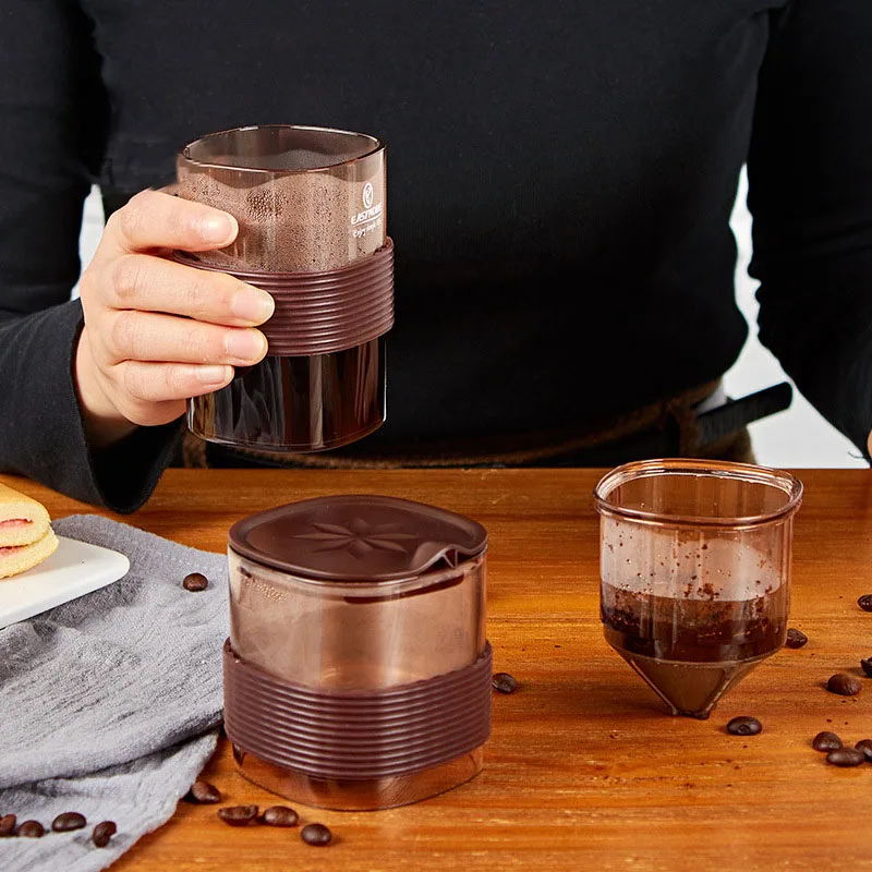 3 в 1 кофейник из тритана с фильтром нержавеющей стали|Кофейники| |