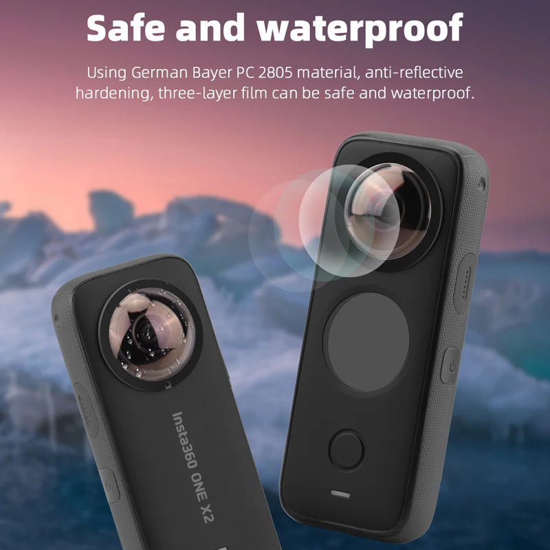 Чехол для объектива Insta360 ONE X2 защитная крышка защитный чехол панорамной камеры