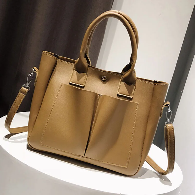 Новинка 2020 сумка для ноутбука из искусственной кожи простые сумки известных