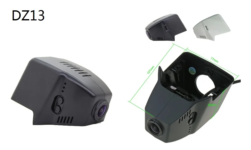 SINOSMART Novatek 96658 автомобильный Wifi DVR для Volkswagen Polo Passat Touran Tiguan Bora Magotan Golf и т. Д. Управление приложением SONY IMX323