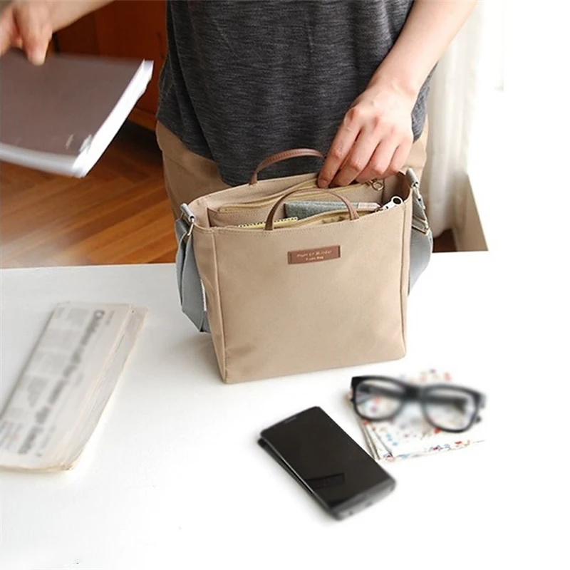 DINIWELL модная женская Сумка Многофункциональная портативная Холщовая тоут клатч