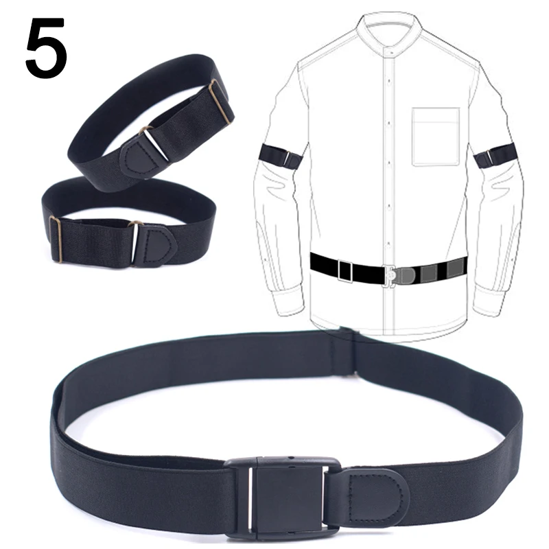 Новые эластичные регулируемые нарукавники противоскользящие держатели рукавов