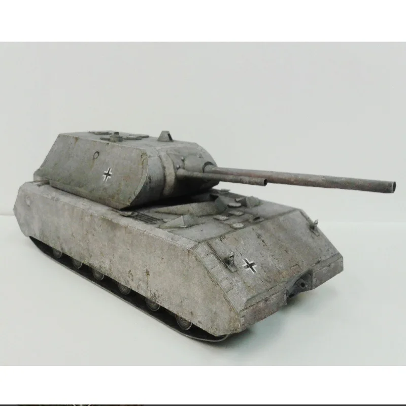 

Модель немецкого танка Panzer VIII Maus в масштабе 1:35 времен Второй мировой войны, набор для сборки 3D бумажной карты, строительные наборы искусстве...
