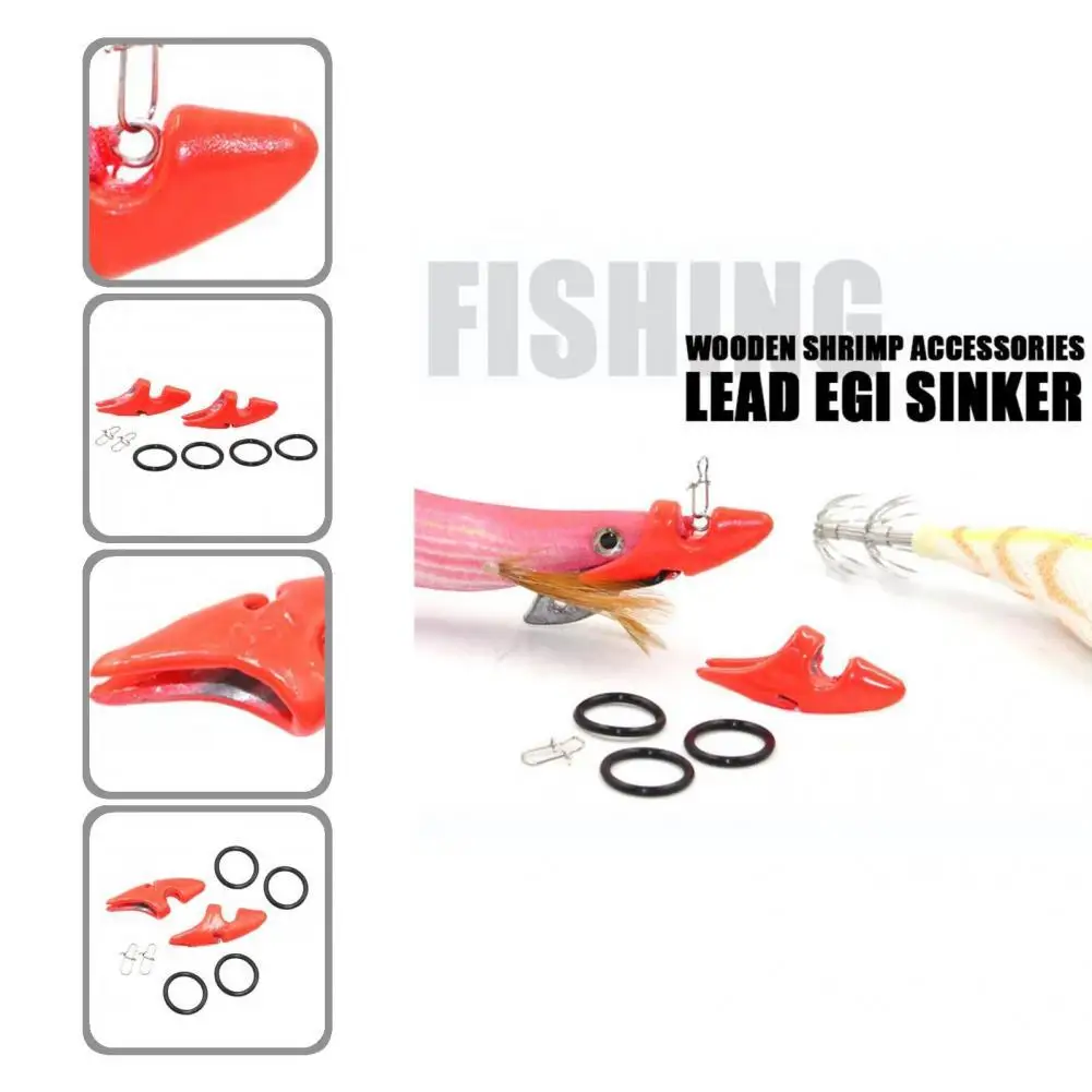 

Counterweight Metal High Efficiency Squid Jig Tip for Outdoor Activity