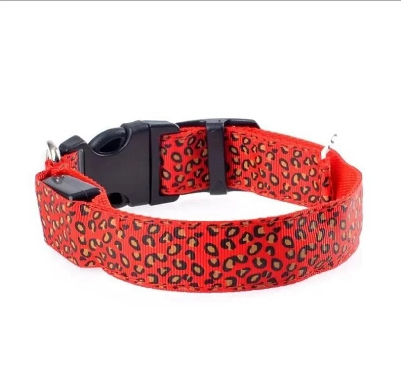 

Pet Collar Rechargeable Luminous Dog Walking Night LED Flashing Dog with Luminous Warning Anti-lost Cat Dog Supplies
