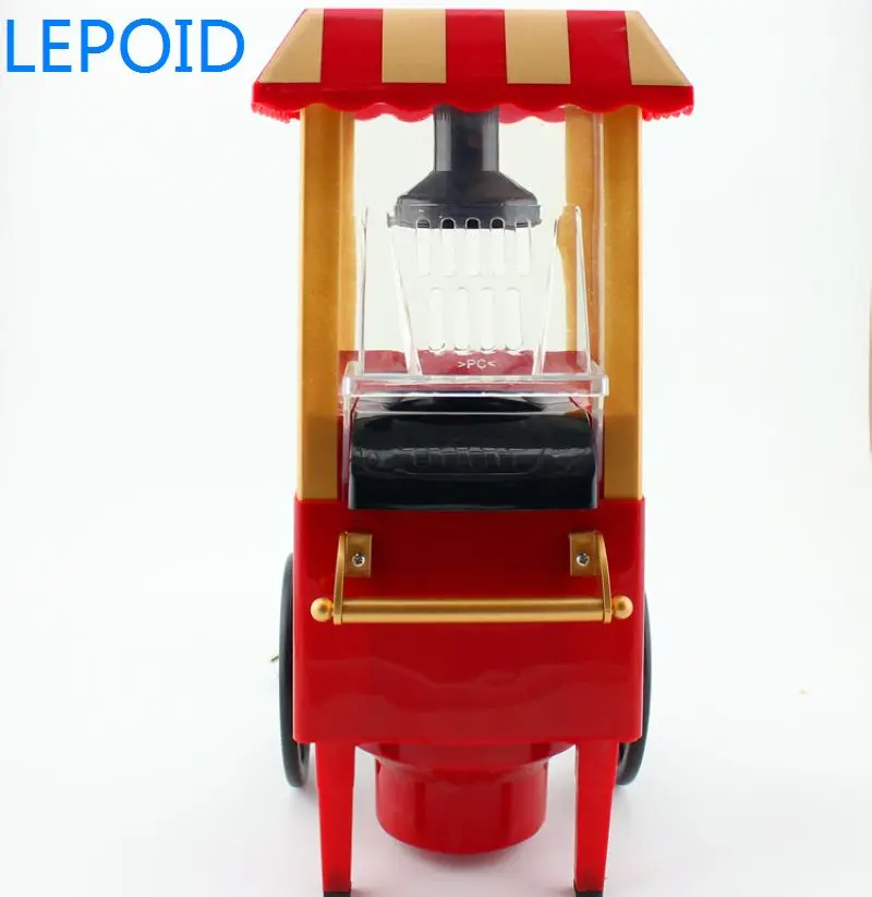 Lepoid 220V Полезная машина для попкорна винтажная Ретро электрическая воздушная
