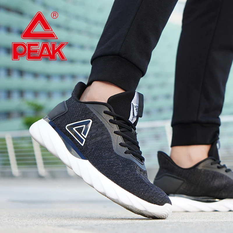 Мужские кроссовки для бега с дышащей сеткой легкие подушкой гибкая прочная