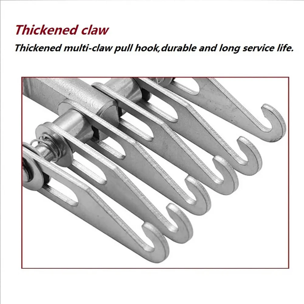 

6 Finger Dent Claw pin dent pulling quick claw puller hook straight pulling rings slide hammer weld washer spot stud welder