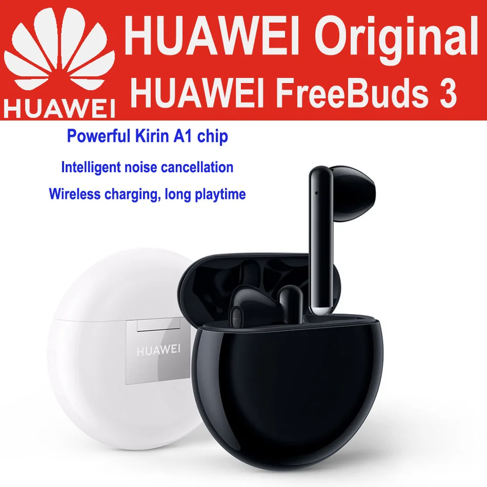 Huawei Freebuds 3 беспроводные Bluetooth наушники с костным датчиком проводимости активного