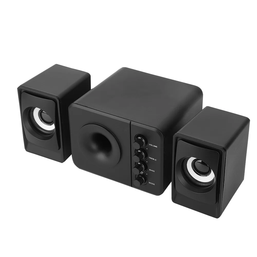 Мини динамик SOONHUA бас регулируемые ручки USB 2 1 3 5 мм|Сабвуферы| |