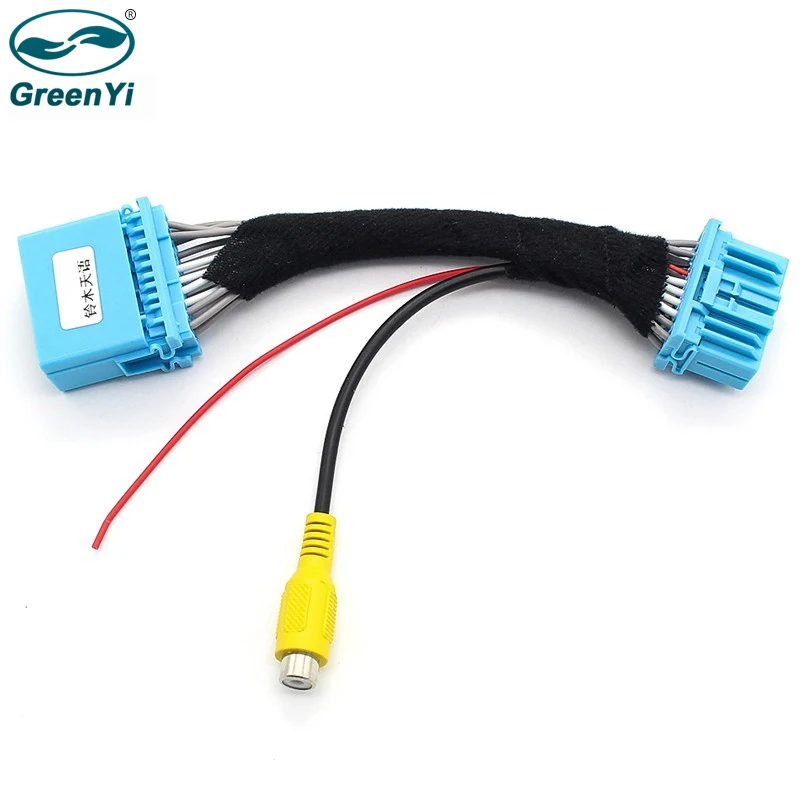 Автомобильная камера заднего вида GreenYi преобразователь RCA для камеры