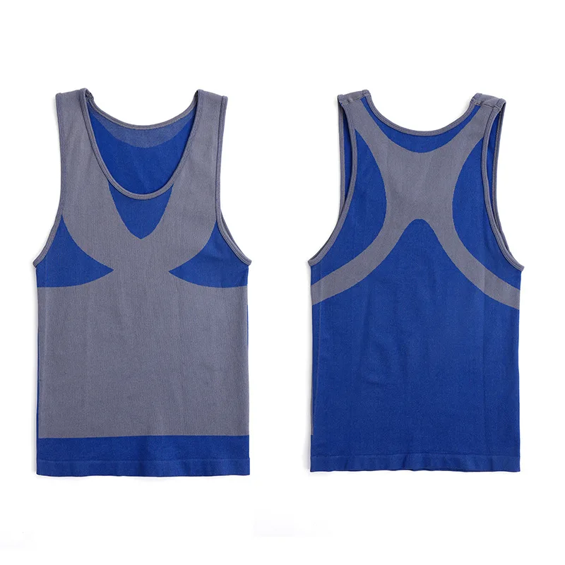 Body Shaper for Men Short Sleeve Gynecomastis Control Seamless Shaperwear Gym Body shaper  Workout Undershirt