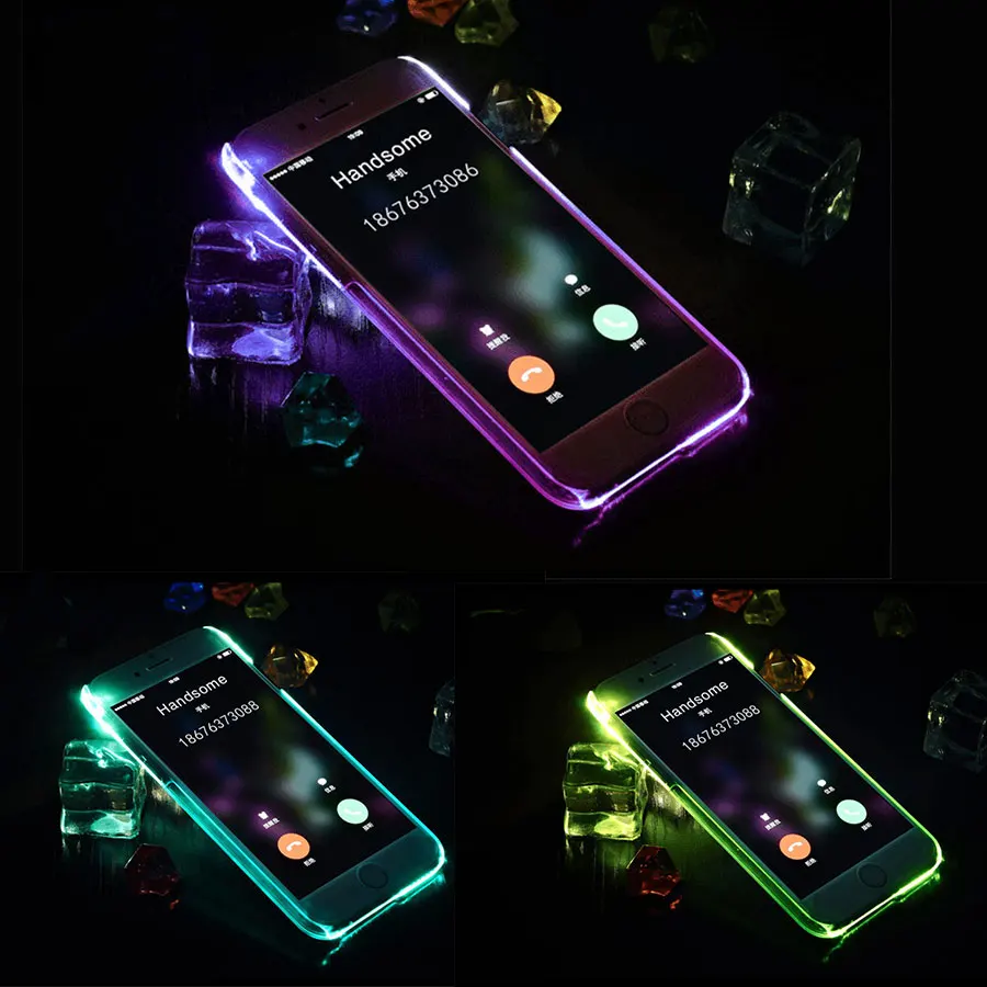 Напоминание входящий вызов ТПУ чехол для iPhone XS MAX XR 6S 7 8 Plus TPU Samsung S9 S8 S7 Edge J3 J5 J7 2016 A3