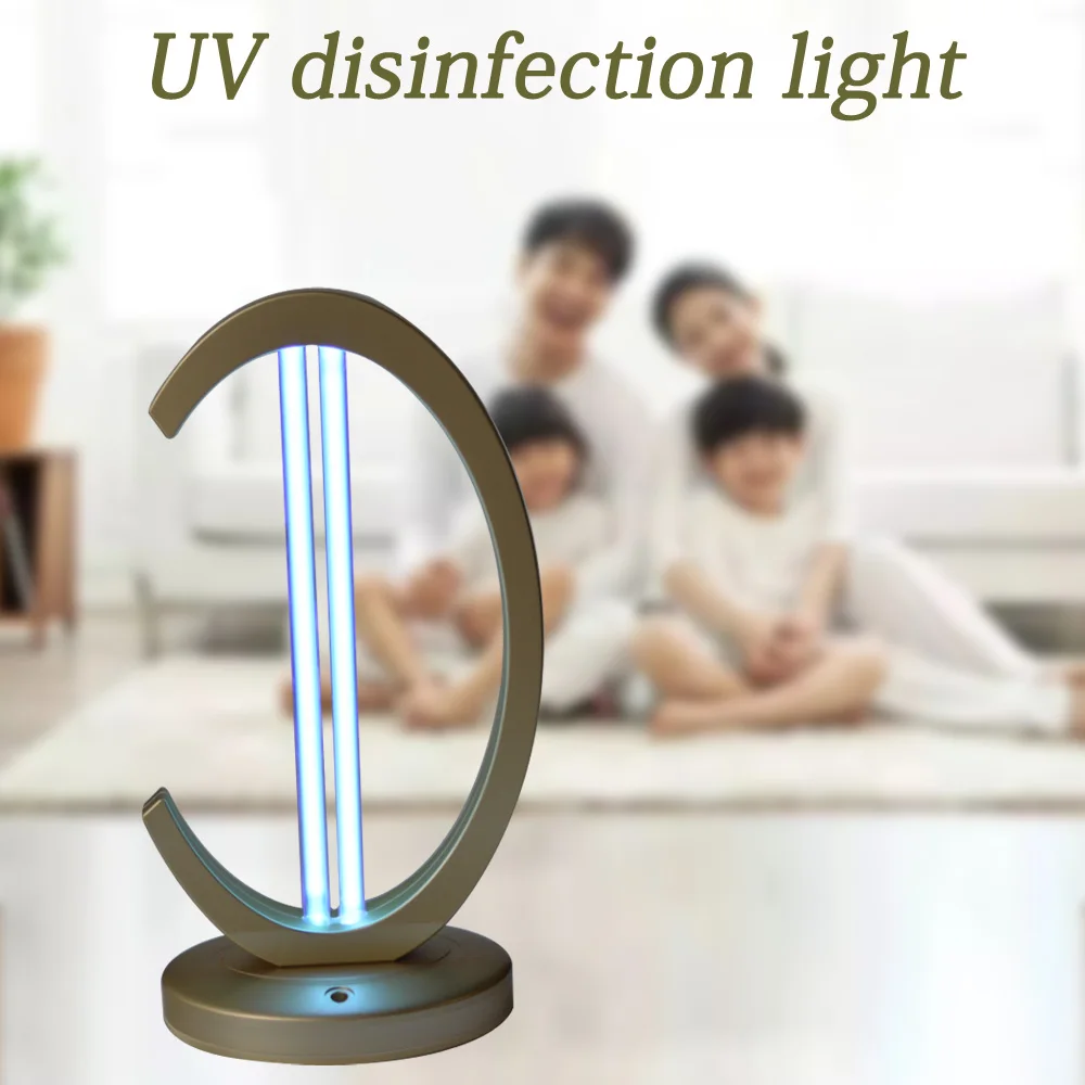 УФ-лампа для дезинфекции пятен 38 Вт Портативная Домашняя УФ-бактерицидная лампа