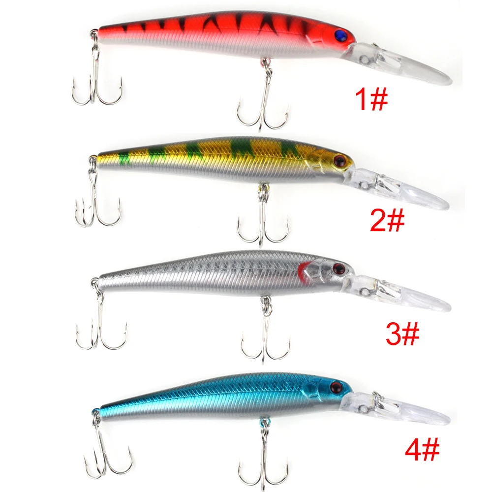 1 шт. рыболовная приманка кренкбейт гольян окунь щука Троллинговый глубокое