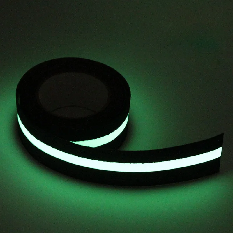 

1Pc Luminous Tape Anti Slip Adhesive Tape Glowing Strip Stair Step Floor Tape Used Both Indoors & Outdoors Size 5*500 CM #253195