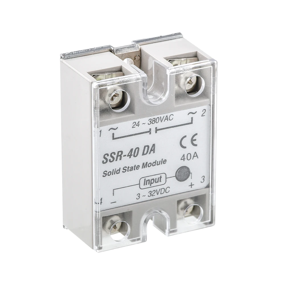 24 V-380 V 40A 250 SSR-40DA твердотельный релейный модуль 3-32 DC В AC SSR 40DA | Обустройство дома