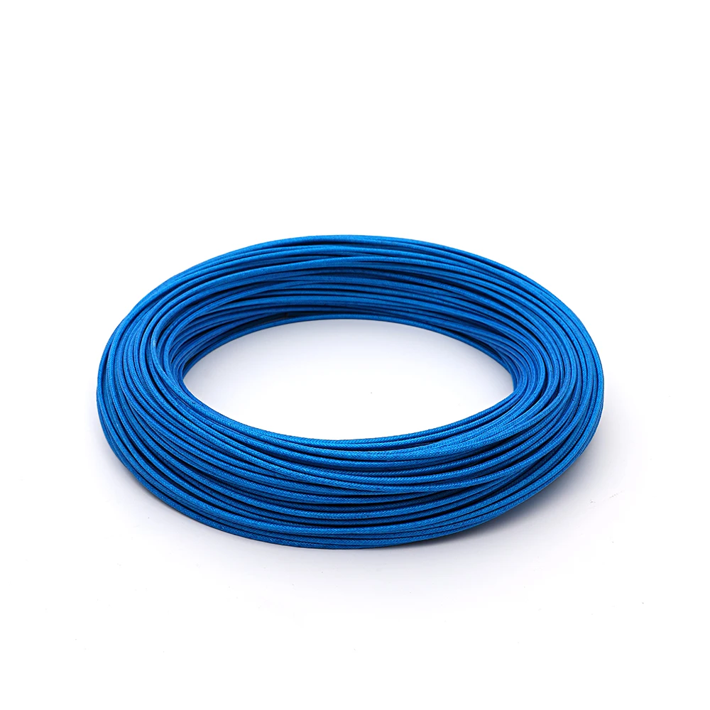 Лидер продаж плетеный силиконовый резиновый провод из стекловолокна