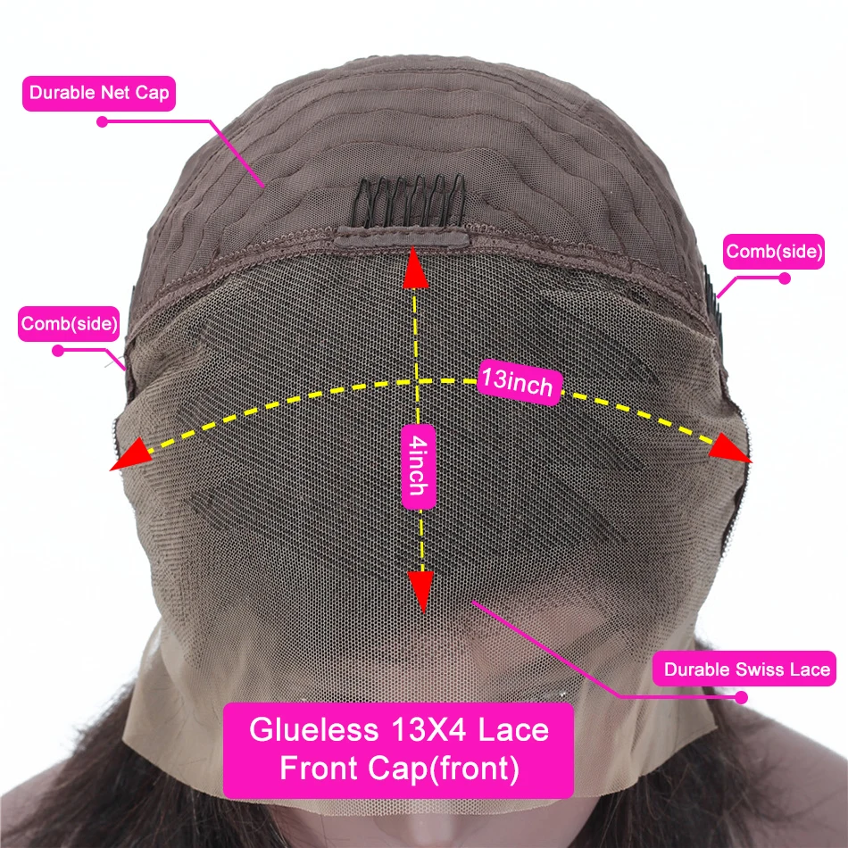 Сегодня только Омбре бразильские прямые волосы боб фронтальные парики короткие