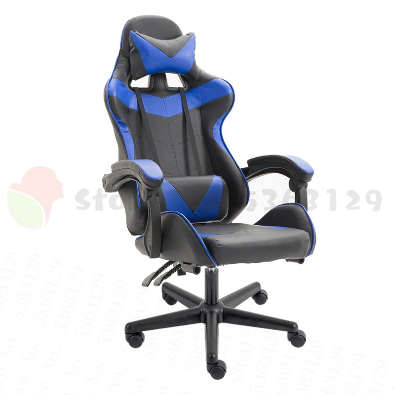 

Офисное игровое кресло из ПВХ, бытовое кресло с функцией подъема и поворота, эргономичное офисное компьютерное кресло, игровые стулья Wcg