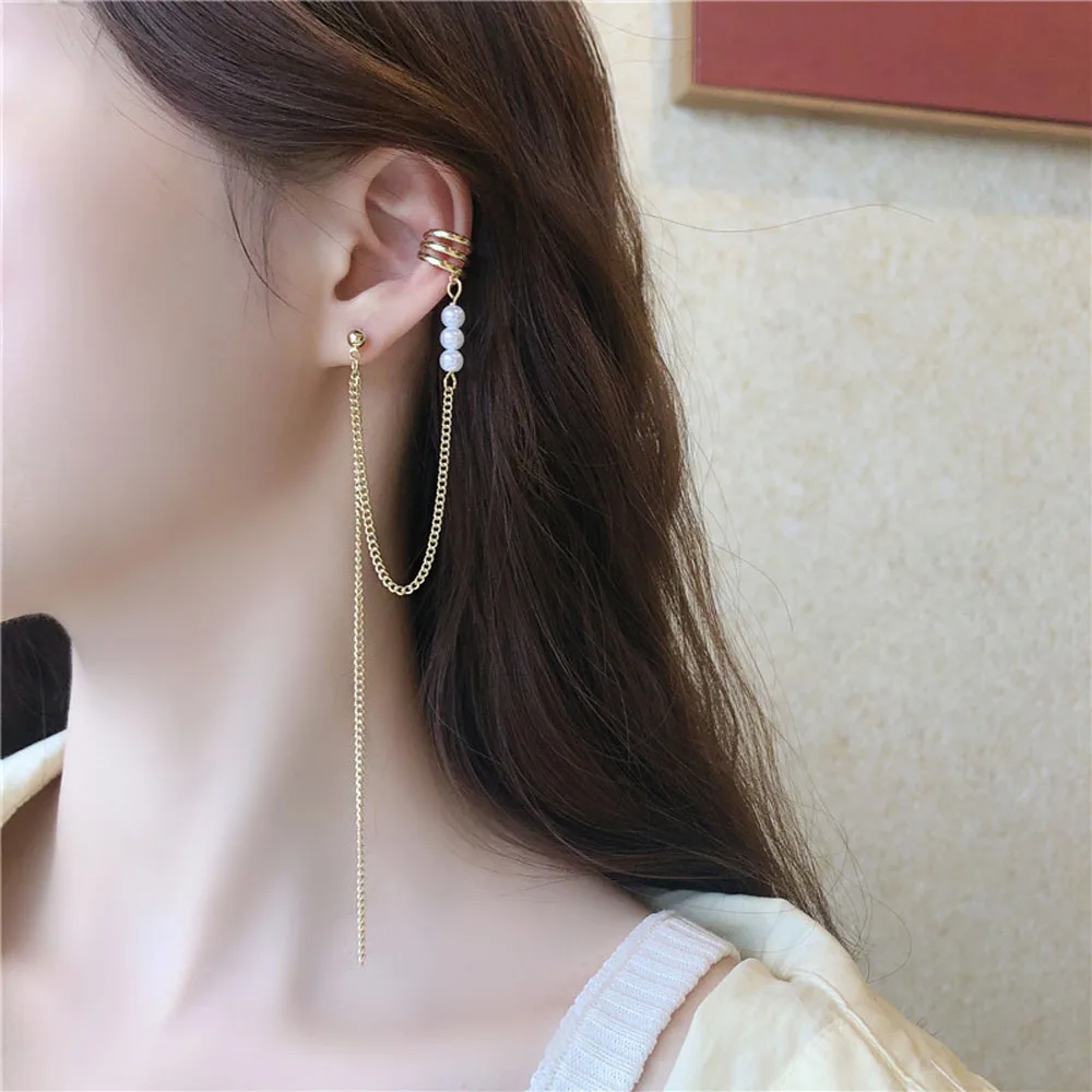 Суперфеи слитное платье с длинными Ленточки жемчужина уникальна как ухо пирсинг