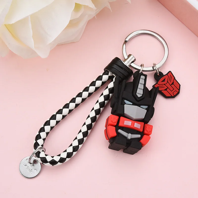 Аниме Трансформаторы Робот брелок милый рюкзак с изображением трансформеров