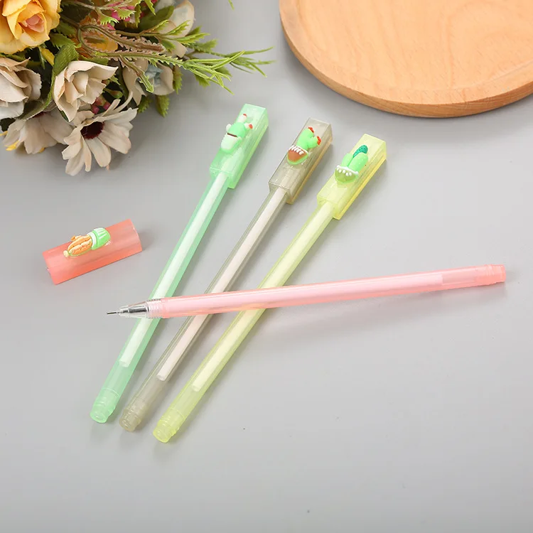 Kup 20 Sztuk Kreatywny Egzamin Studencki Czarny Długopis żelowy śliczne Kaktus Biuro Cartoon Piśmienne Pióro Kawaii Szkolne Kup 20 Sztuk Kreatywny Egzamin Studencki Czarny Długopis żelowy śliczne Kaktus Biuro Cartoon Piśmienne Pióro Kawaii Szkolne
