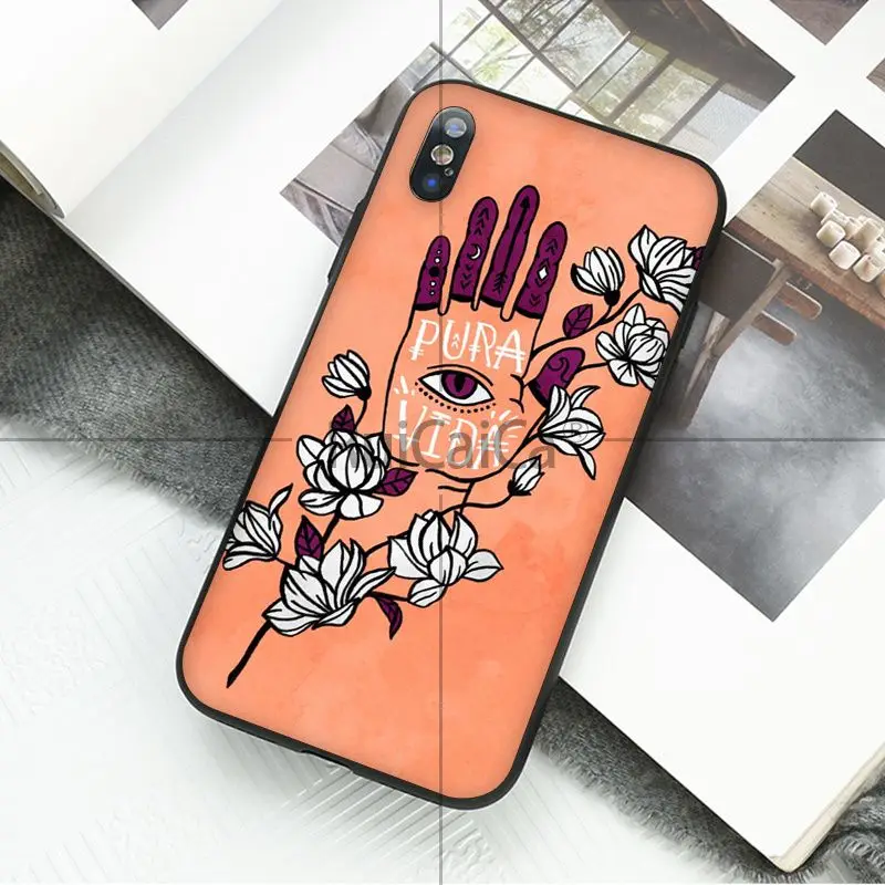 Ruicaica Egypt evil eye DIY роскошный высококачественный защитный чехол для Apple iPhone 8 7 6 6S Plus X