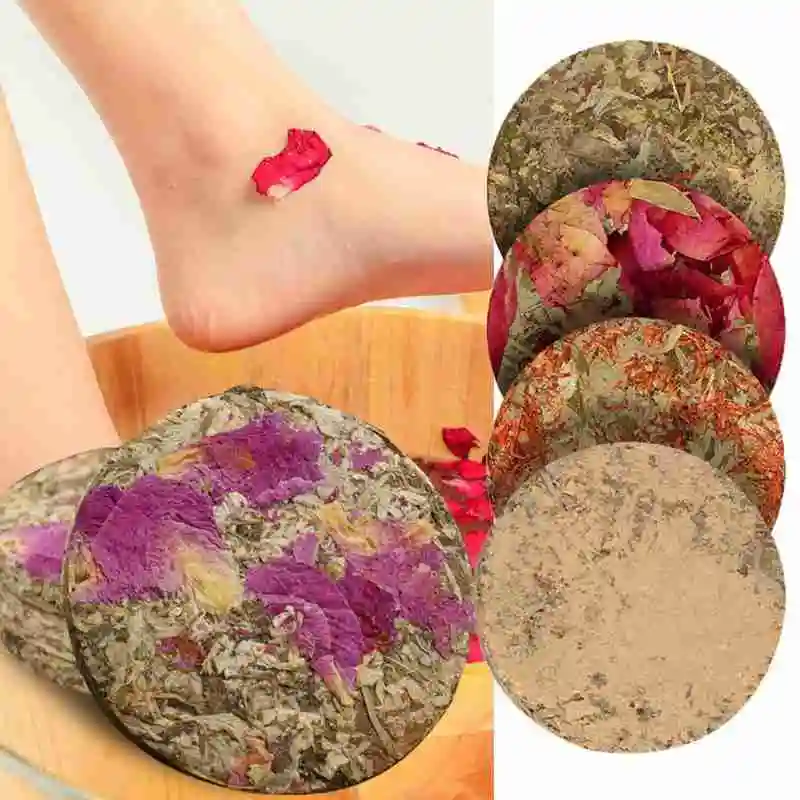 

Foot Soaking Wormwood Cake Body Bath Chinese Herbal Soak Ginger Feet Mugwort In The Rose Safflower Used Bath and To 9Cm Mox Z1R2