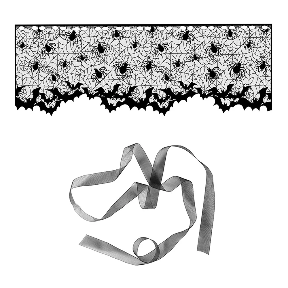 3 предмета в комплекте Хэллоуин трикотажные Шторы лампа Обложка козырек от