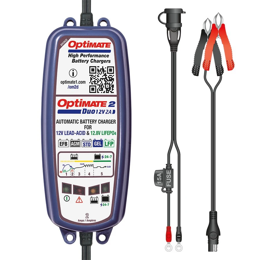 Зарядное устройство OptiMate 2 Duo TM550 |